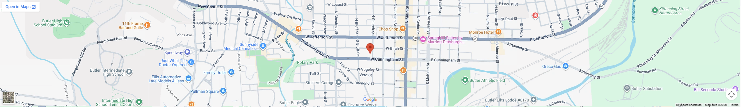 my choice medical clinic butler location map